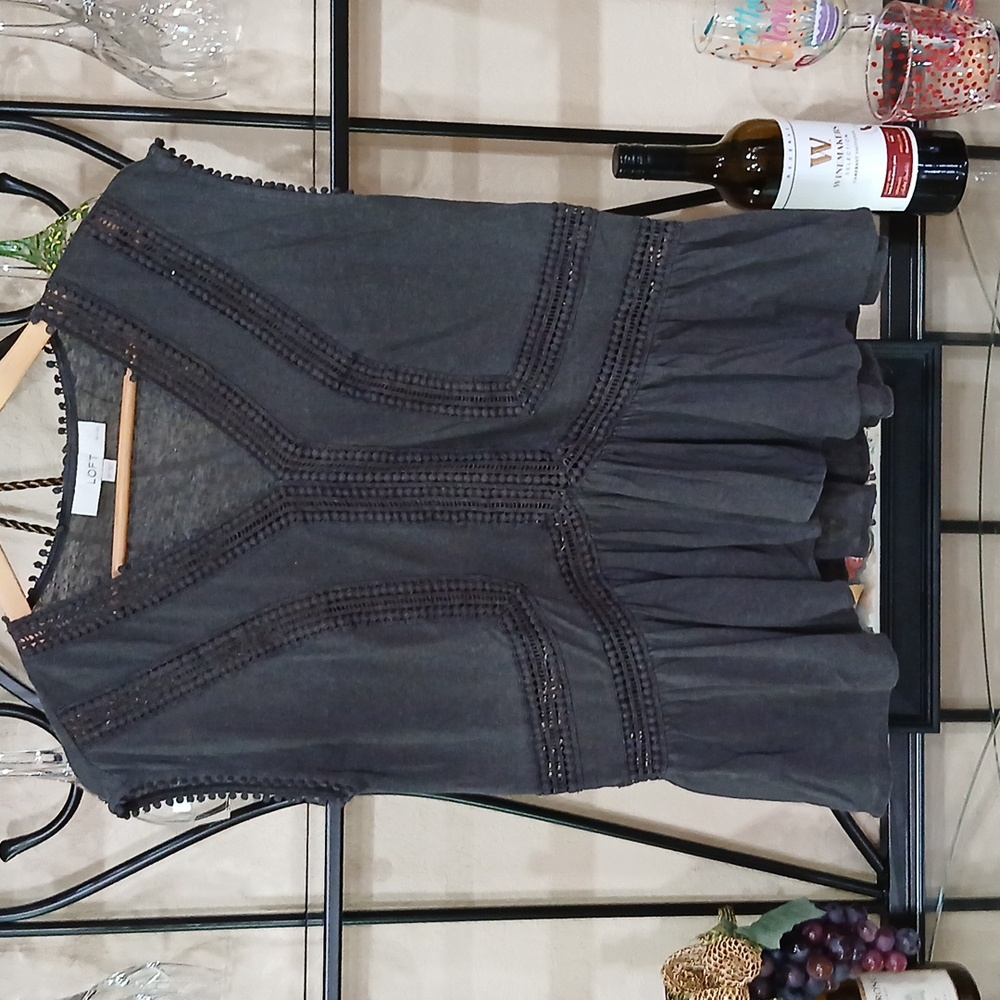 Dark blue shirt